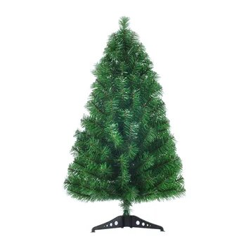 

45/60cm Artificial Fir Christmas Tree with Lights 13 Red Bowknot Pine Cone Drum Decor Lightweight Easy to Assemble 2019