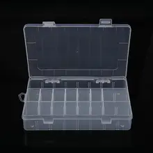 Портативный прозрачный художественный чехол для карандашей Простой ящик для инструментов художественные принадлежности коробка для хранения