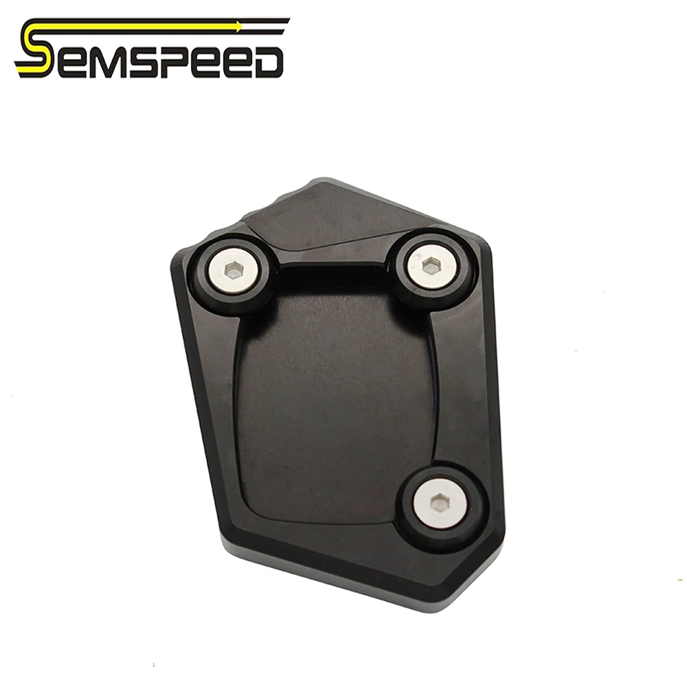 CNC Motorcycle For Honda Side Stand Enlarger Kickstand Extension Plate Pad CBR250 CBR300 CBR500 CB6
