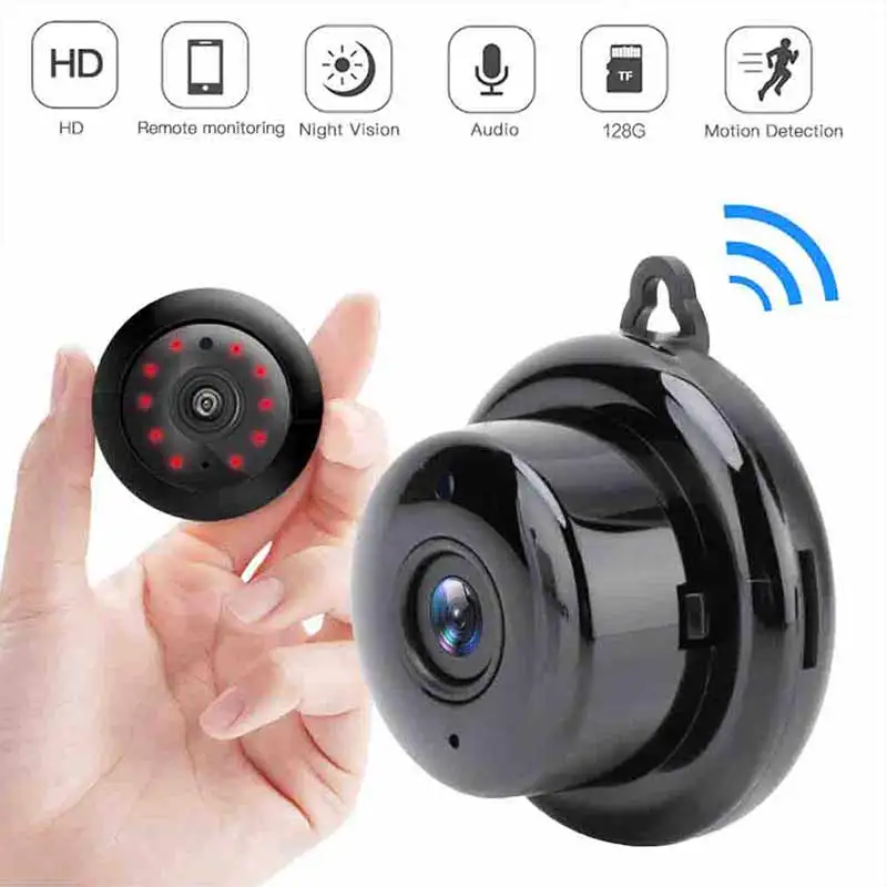 

720P Home Security IP Camera Two Way Audio Wireless Mini Camera Night Vision CCTV WiFi Camera Baby Monitor