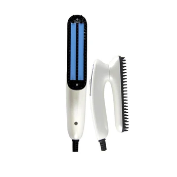 

Mini Folding Beard and Straight Hair Comb, Men's Electric Comb with Straight Hair on the Side, Straight Hair, Suitable for Beard