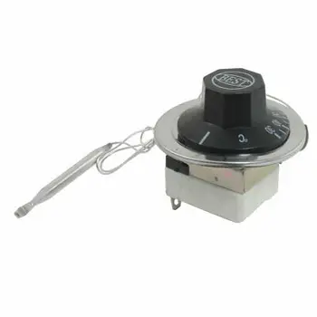 

AC 16A 250V 30-110C 1NO 1NC 3 Pin Capillary Temperature Capillary Thermostat