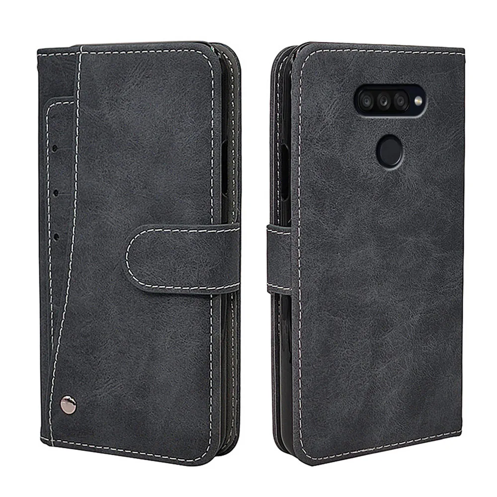 Роскошный Винтажный чехол для LG K40s K50s K41S K51S K50 K51 K61 Q51 Q60 Q61 кожаный силиконовый с
