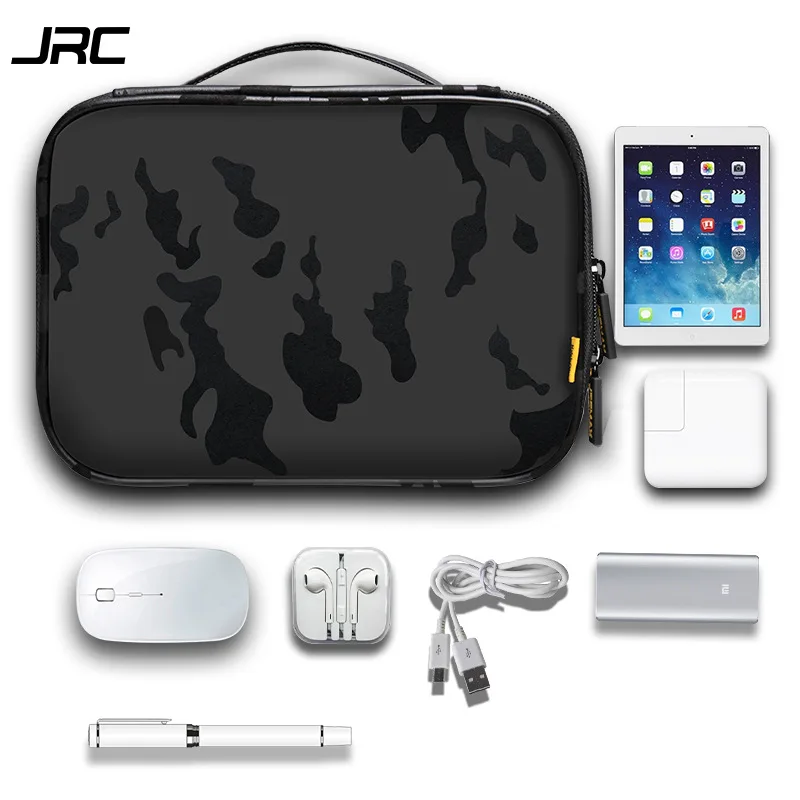 

Camouflage Hand Digital Accessories Storgage Bag Environmentally Friendly Waterproof Fabric Velcro Double Layer Space Portable H