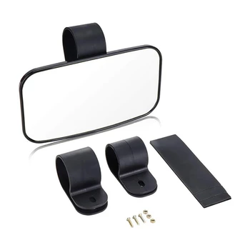 

Universal Rear View Mirror for ATV UTV Off-Road vehicle Large Adjustable Wide Clear
