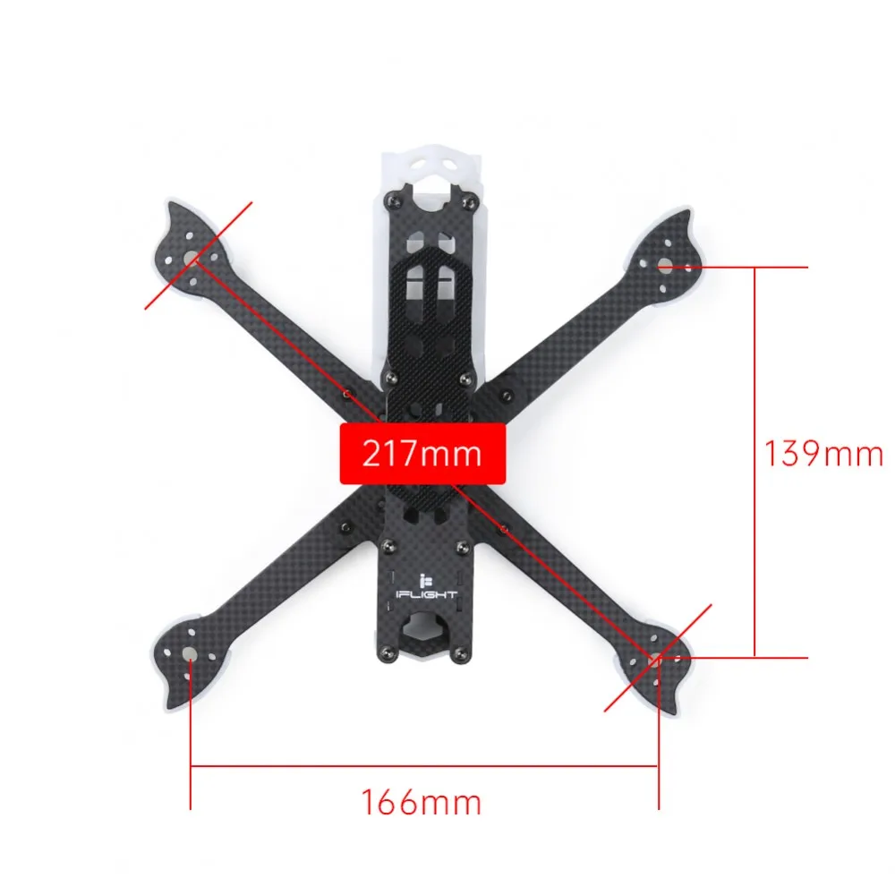 IFlight Cidora SL5 V2.1 HD 217 мм 3K комплекты рамок из углеродного волокна 5 рычаг для FPV Air Unit