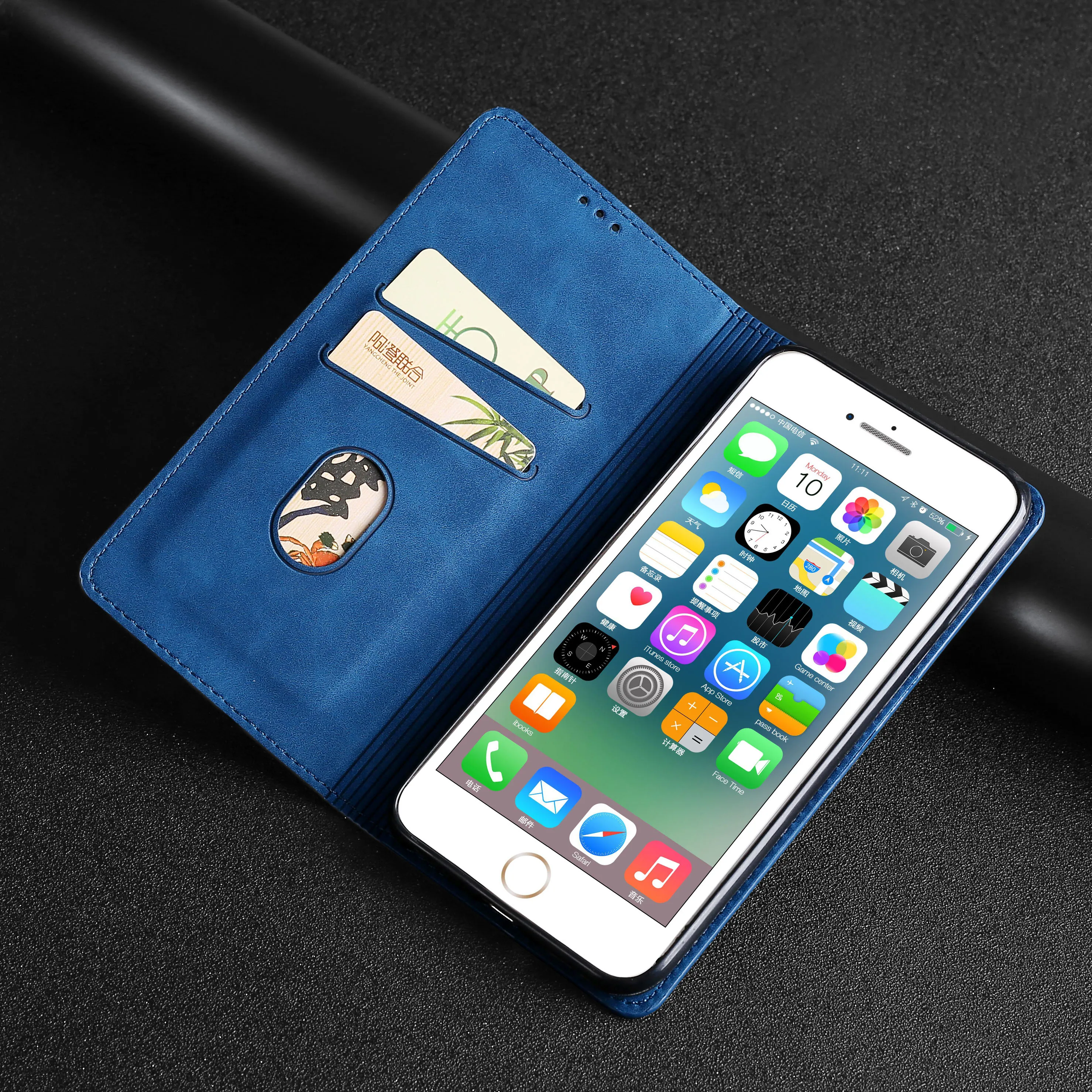 Кожаный чехол книжка для motorola Z2 Z3 play ONE Pro P40 магнитный простой стильный