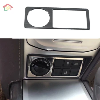 

Stainless Steel Four-wheel Drive Slip Button Trim Cover for Toyota Land Cruiser Prado 150 2018 Years Accessories