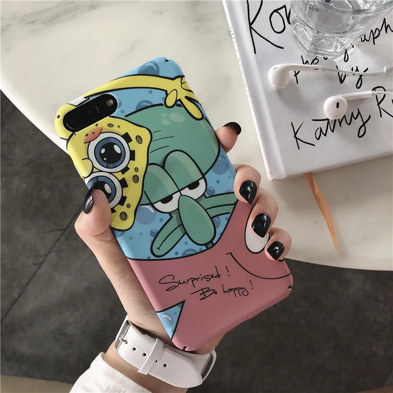 

Patrick Star Case for iphone 11 pro 6 6s 7 8 plus X XR XS Max phone cases back cover Coque