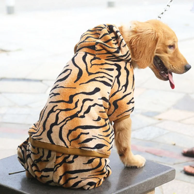 3XL-9XL одежда для больших собак золотистый ретривер, собака большого размера зимнее теплое пальто для собак с капюшоном Одежда для собак спортивная одежда