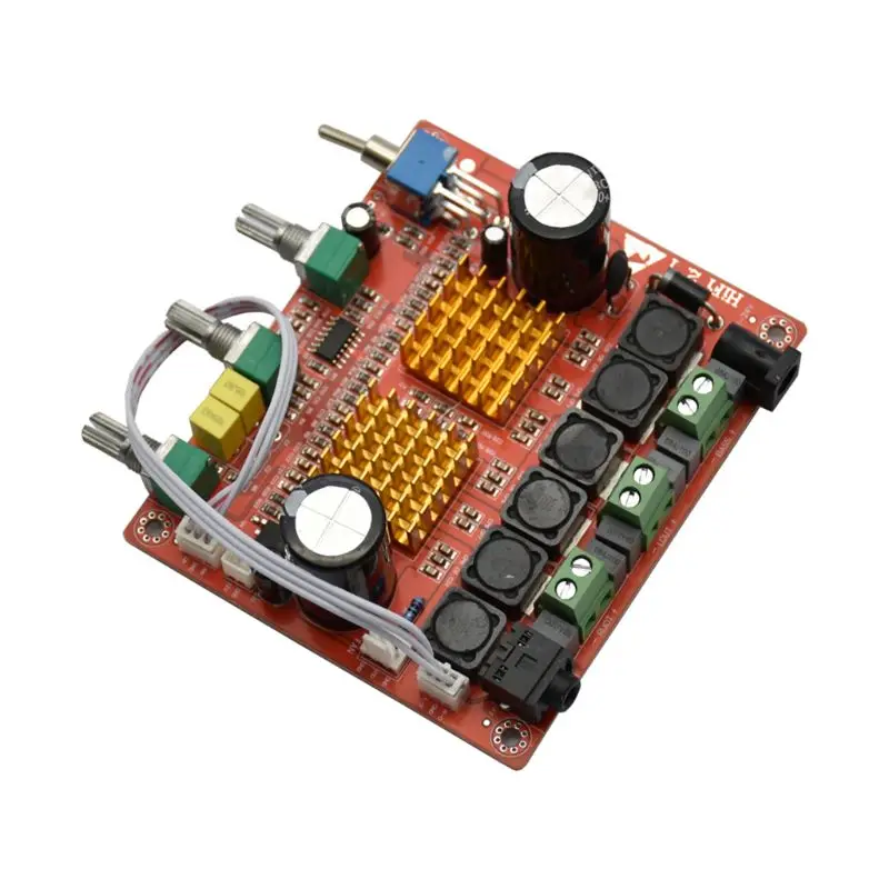 TPA3116D2 2,1 CH класса D 100 Вт+ 50 Вт+ 50 Вт HIFI цифровой сабвуфер усилитель плата