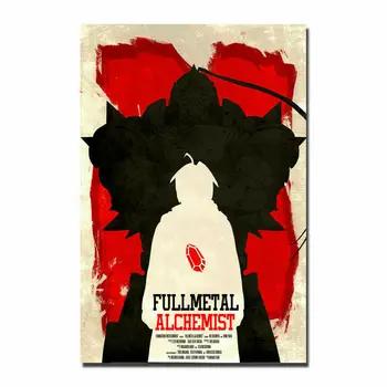 

W012 Fullmetal Alchemist Anime F Silk Fabric Wall Poster Art Decor Sticker Bright