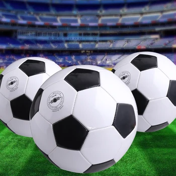 

Football Training School Sports 1 Pcs Black and White Size 4 Football Gift Children Balls Anti-Slip Granules