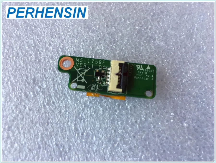 

Genuine FOR MSI FOR GE70 MS-1759 POWER BUTTON Board MS-1759F