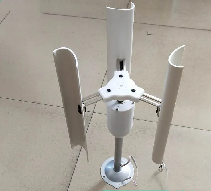 vertical-axis-wind-turbine-model-three-phase-permanent-magnet-generator-windmill-toy-night-light-making-diy-display