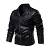 Mens Faux Leather Jackets High Quality Classic Motorcycle Jacket Male Plus faux leather jacket men Autumn ► Photo 3/6