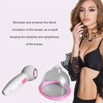 

Professional Rechargeable Electric Breast Enhancer Vacuum Pump Design Breast Enhancement Massager Enlarger Machine