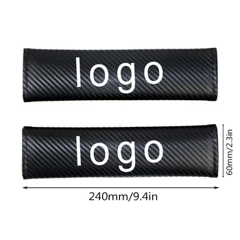 

2x Coche Comfortable Driving Seat Belt Shoulder Harness Seatbelt Cover For VW Golf 7 GTI Golf 4 5 6 MK5 MK6 MK7 CC Car Gadgets