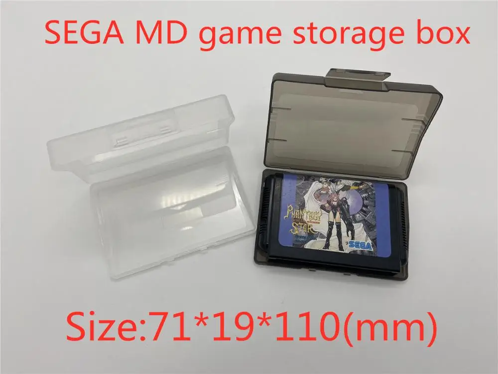 Коробка для хранения защитная коробка коллекции Sega MEGA DRIVE MD Genesis game | Электроника