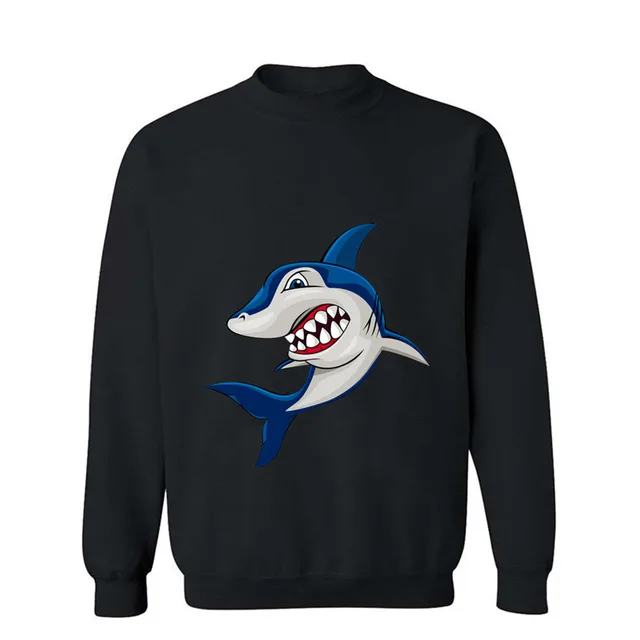 off white shark hoodie