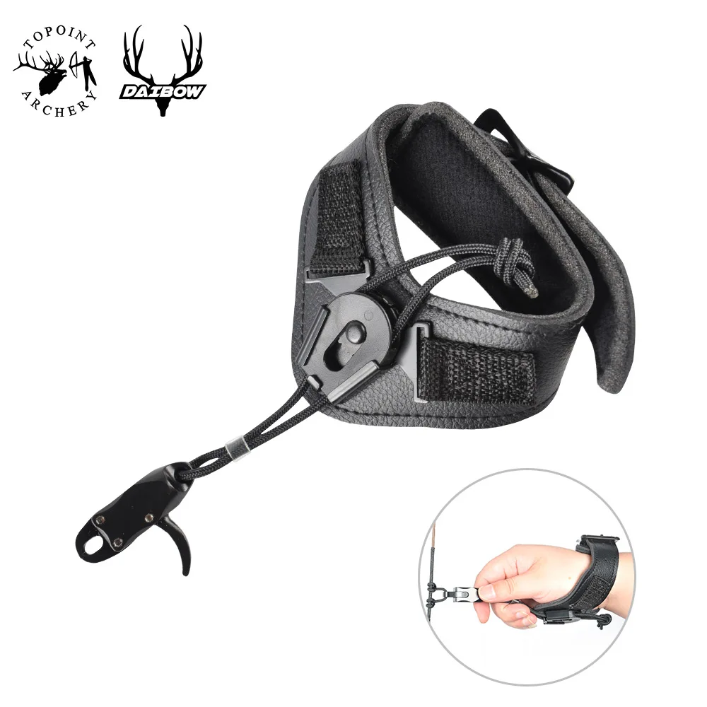 Topoint Archery,TP415 Archery Compound Bow Release Aid Strap Shooting