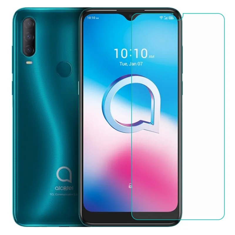2 шт. для Alcatel 1A 1B 1S 1V 3L 2020 Закаленное стекло Защитная пленка экрана чехол телефона |