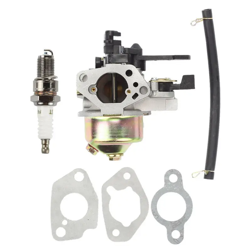 

Carburetor Kit Spark Plug Ignition Coil Bracket Fuel Line For Honda GX240 GX270