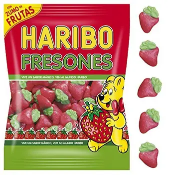 

Haribo - Fresones - Caramelos de Goma con Sabor a Fresa - 100 g
