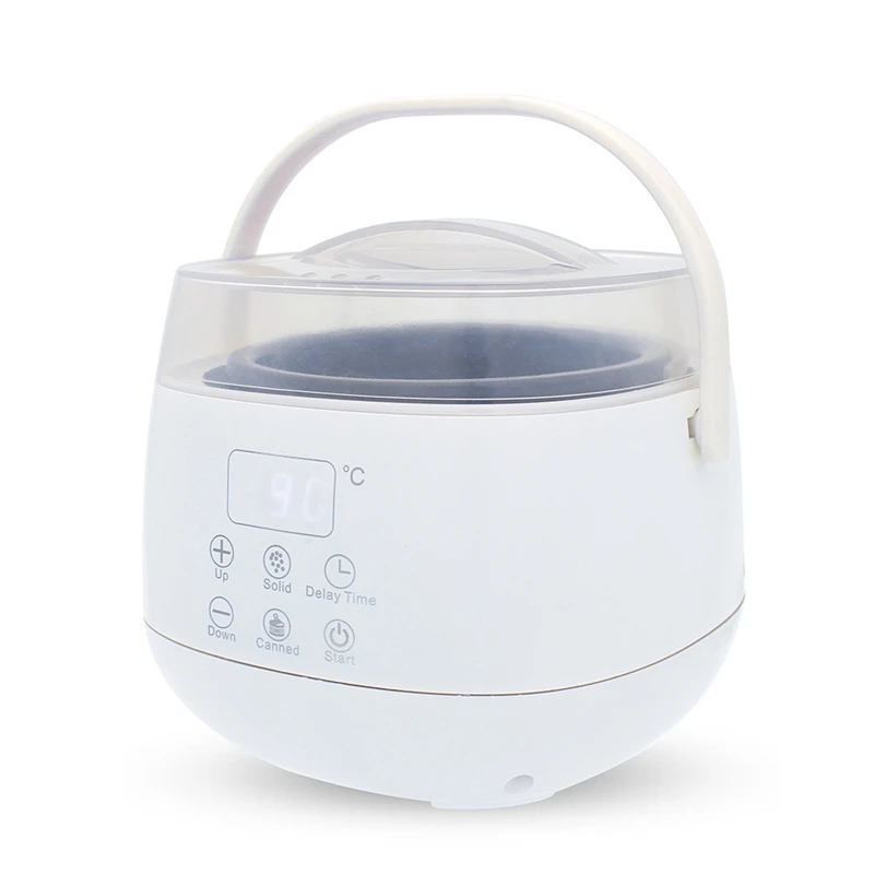 

Professional Warmer Wax Heater Mini Spa Hand Epilator Feet Paraffin Wax Rechargeable Machine Body Depilatory Hair Removal Tool E