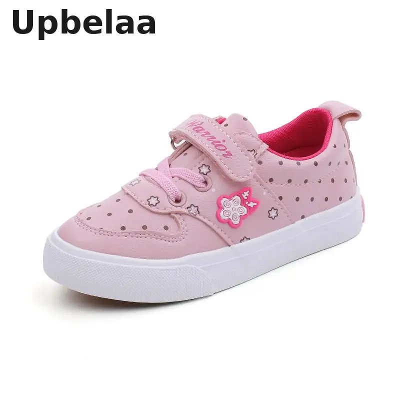 

Girls Sneakers Kids Shoes Fashion Sports Shoes Tenis Infant Children Casual Shoes Non-slip Flats Sneakers Leather Waterproof New