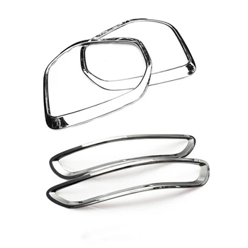 

For KIA Sportage 4 QL KX5 2016 2017 Front and Rear Fog light Lamp Cover Trim Car Sticker Car Styling Accessories 4pcs