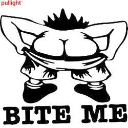 mooning man backoff car stickers funny Joke novelty Car Vinyl Sticker Rear Window Bumper automotive goods