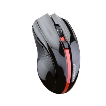

HOT-FOREV 2.4G Wireless Mouse, 6-Button Ergonomic PC Computer Mouse, Photoelectric Competitive Office Power Saving Mouse