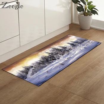 

Zeegle Rugs and Carpets for Home Living Room Anti Slip Long Rectang Kitchen Carpet Sofa Foot Mat Bathroom Doormat Hallway Carpet