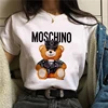 Promoción Estampado de oso camiseta de las mujeres de la moda de manga corta bonito oso Animal Harajuku camiseta Top Casual, Streetwear Top mujeres camiseta de verano B6qpeOwkqVE