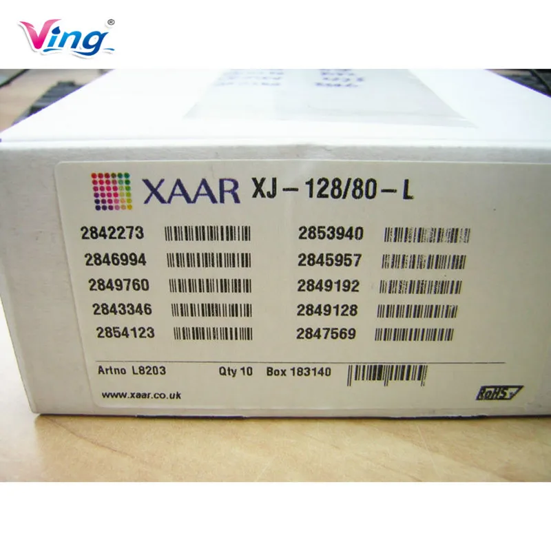 Оригинальная печатающая головка Xaar 128 80pl(синяя) для принтеров DGI, Scitex XL1200, JHF, liyu