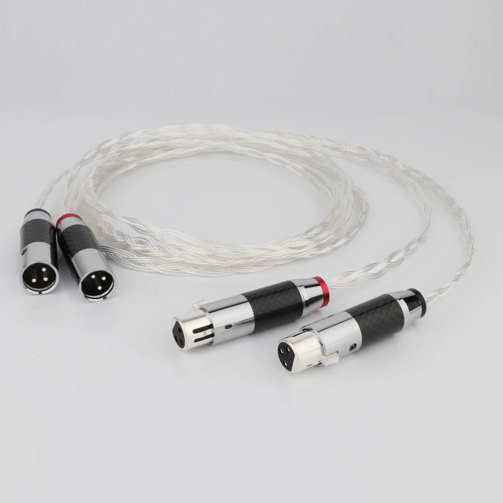 

Hifi Audio 5N OCC silver plated hifi XLR audio cable xlr audio video cable