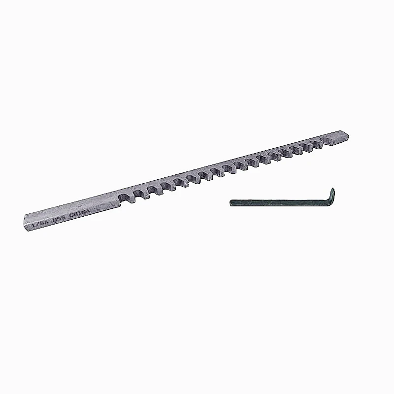 Keyway Broach 1/8" inch A Push Type High speed steel HSS Cutting Tool for CNC Broaching machine Metalworking