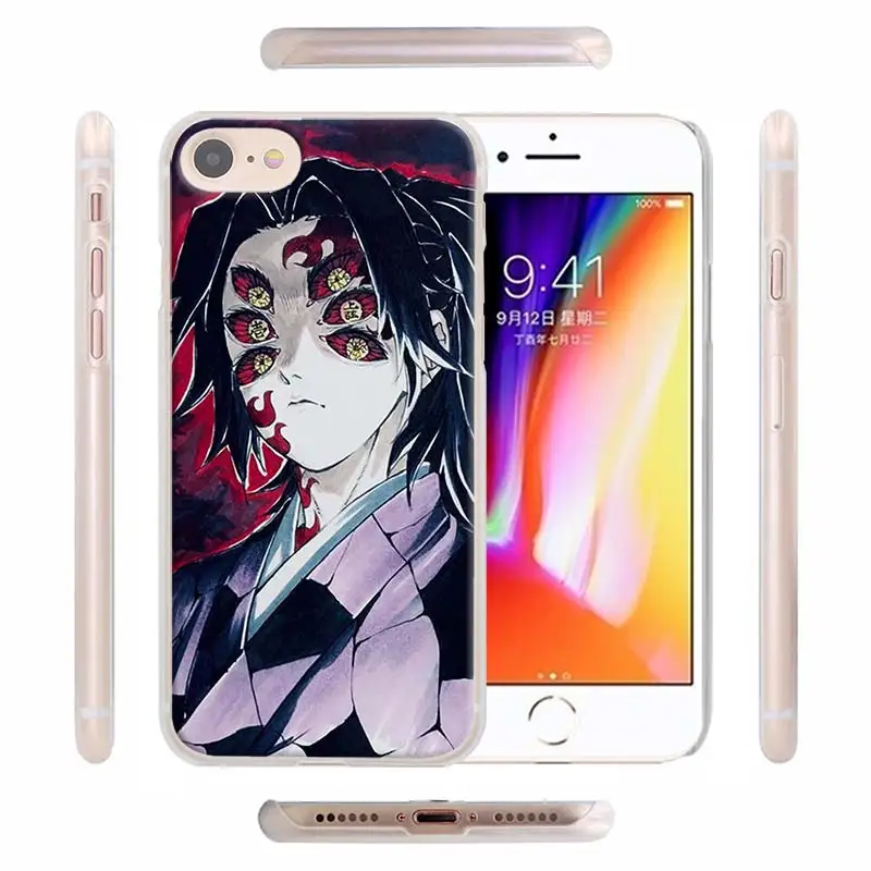 Demon Slayer Kimetsu No Yaiba чехлы для телефонов Apple iPhone 11 Pro Max X XR XS MAX 11 Pro 7 8 6 6s Plus 5 5S SE жесткий чехол