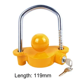 

universal Anti-Theft Lock Hitch Coupling Lock Trailer Parts Tow Ball Caravan Camping Anti Theft Trailer Accessories