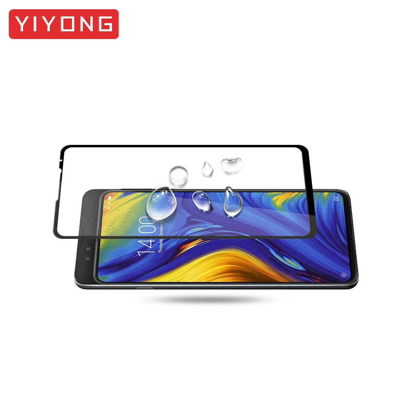 YIYONG 5D полное покрытие стекло для Xiaomi Mi Mix 3 2 s S закаленное Xiomi Защитная пленка