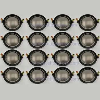 

16pcs/lots Replacement Titanium Diaphragm for B&C DE800, WGX800-8 Driver 74.46mm CCAR flat wire 8 ohm or 16 ohm
