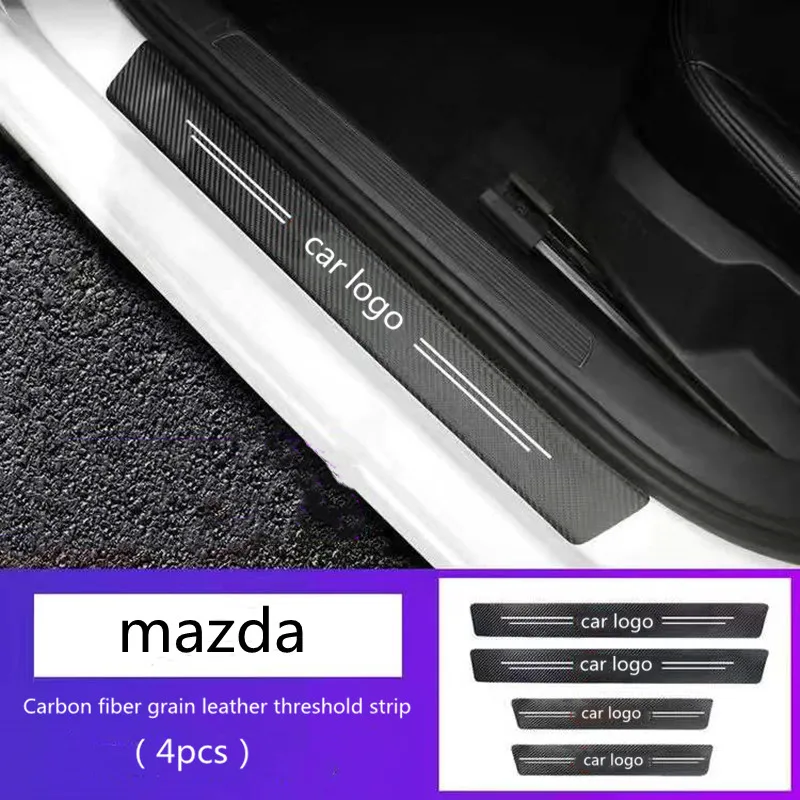 Подходит для Mazda 3 Angkesaila CX-4CX5 Atez Модифицированная кожа из углеродного волокна