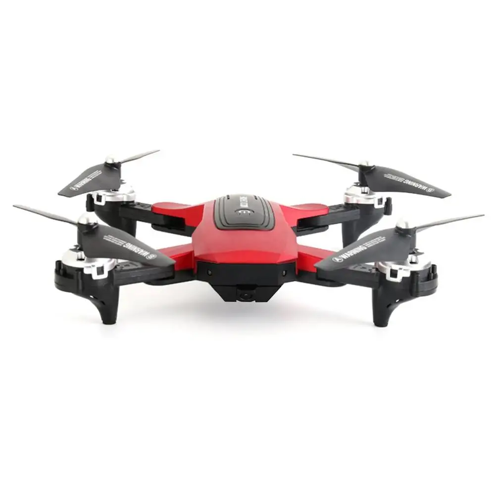 M918 складной Радиоуправляемый Дрон 2.0MP HD камера wifi FPV Дрон высота удерживания самолета четыре оси Дрон самолет с 3 батареей - Цвет: Красный