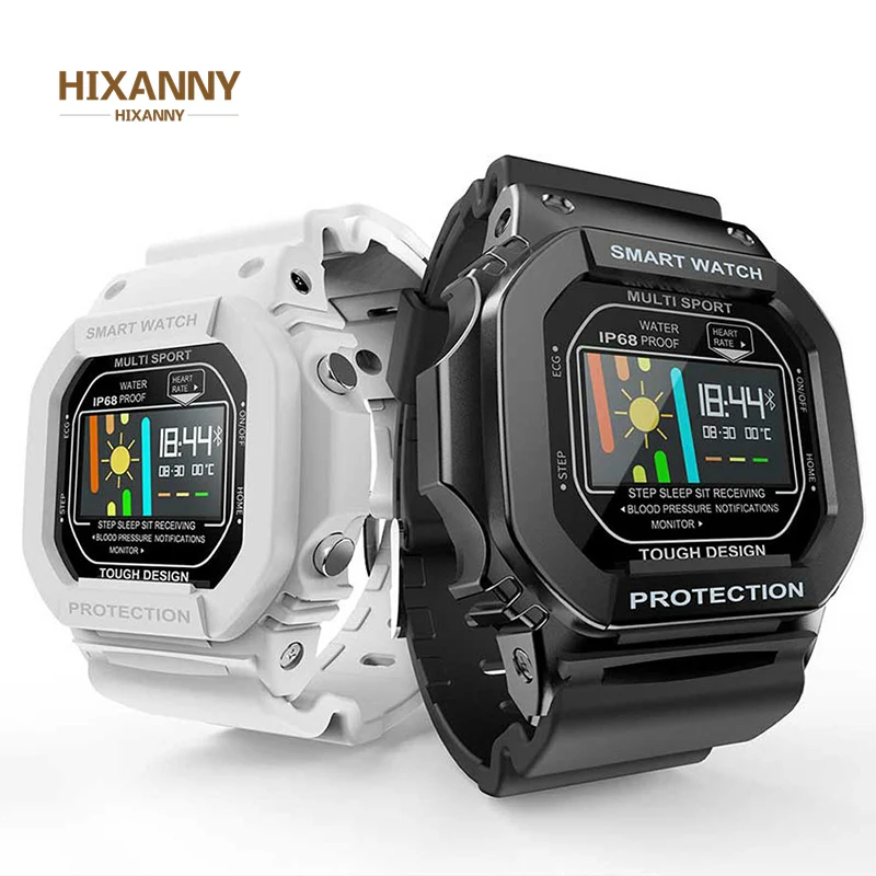 

Bluetooth Smart Watch Men Waterproof IP68 Color Touch Screen Heart Rate Monitor digital SmartWatch women For Android ios phone