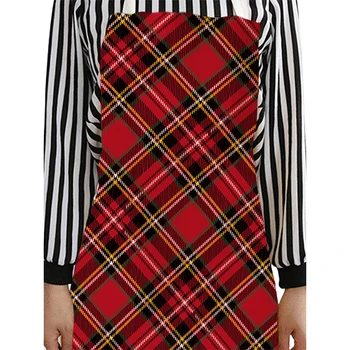 

Linen Plaid Christmas Apron Merry Christmas Decorations for Home Christmas Kitchen Supplies Natal Navidad 2020 Happy New 2021