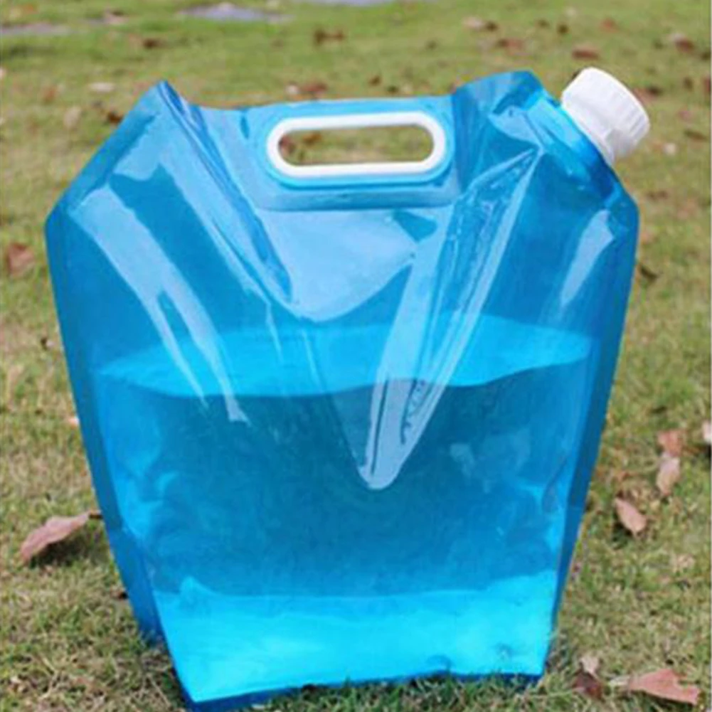 5L складной, сворачивающийся мешок для воды, Сумка для кемпинга, ручные путешествие на выживание, бутылка для путешествий на открытом воздухе