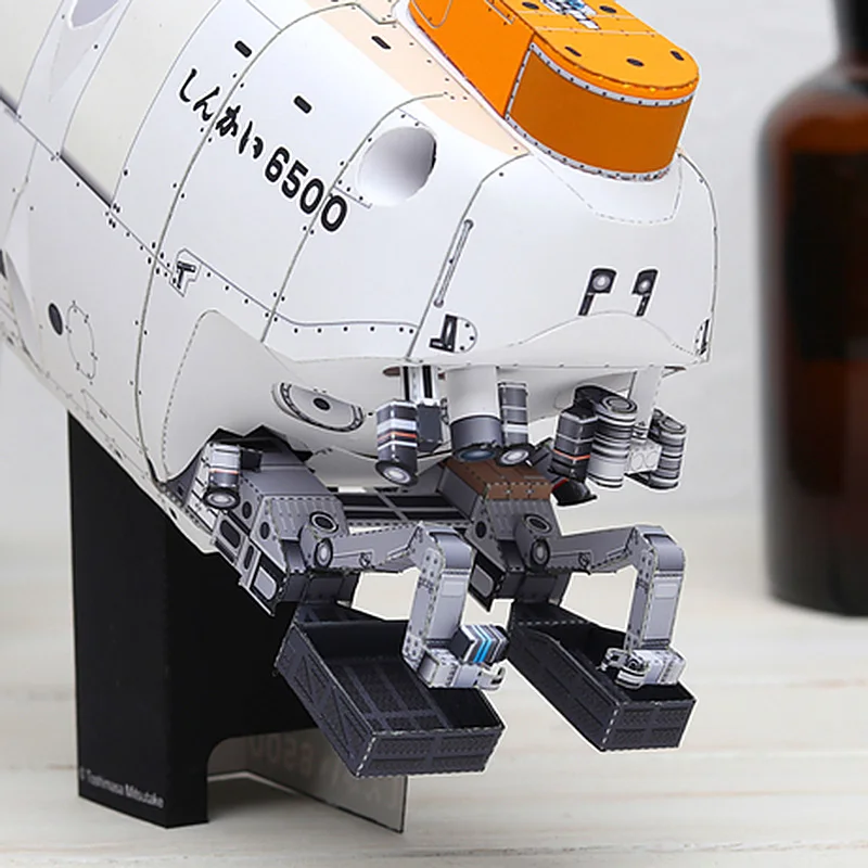 模型製作用品 SHINKAI 6500 Shinkai 6500 Submersible Marine Submarine Mimi Origami Art
