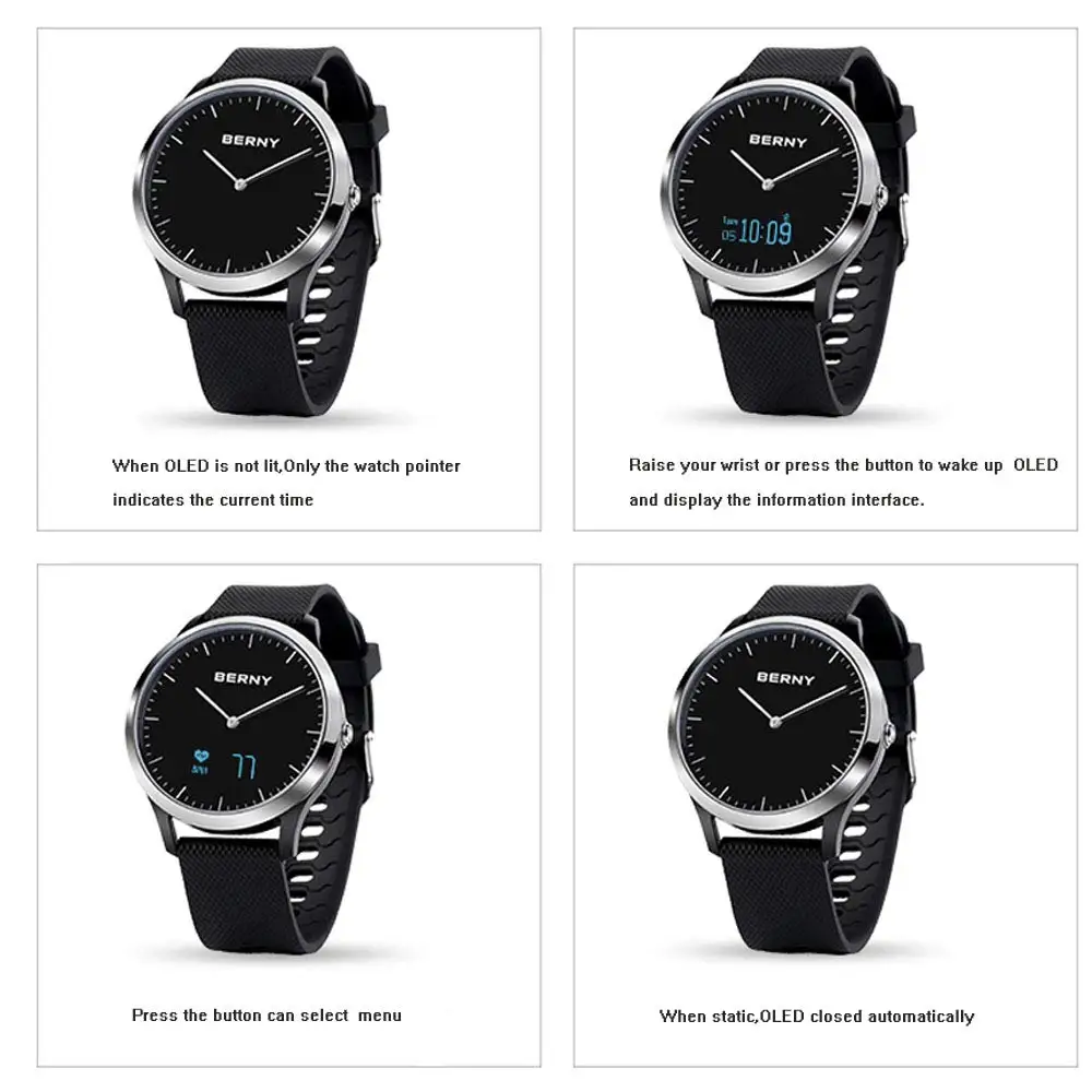 Men Women Couple Fitness Smart Watch Christmas Present Watch 5