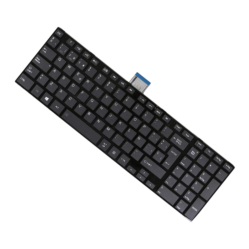 Испанская раскладка сменная Клавиатура для ноутбука для Toshiba Satellite L870 L870D L875 L875D Клавиатура для ноутбука